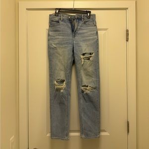 American eagle- mom straight jeans